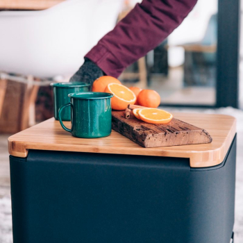 Preview: Höfats® Auflagebrett zu CUBE Feuerkorb & Grill